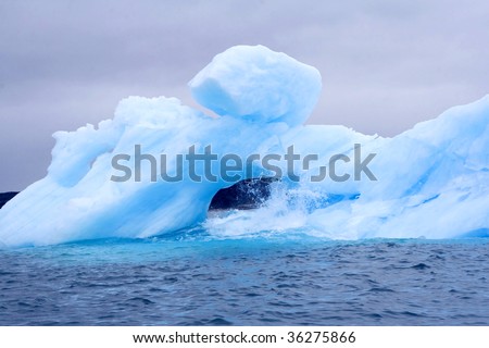 Iceberg in Napassorsuaq Fjord, Greenland