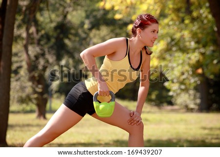 Young Woman Aerobics Instructor 1