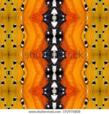 Seamless background texture made from plain tiger wings pattern