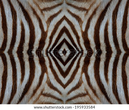 Seamless camouflage background pattern made of zebra fur texture