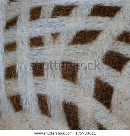 Camouflage White and Brown background pattern of zebra fur texture