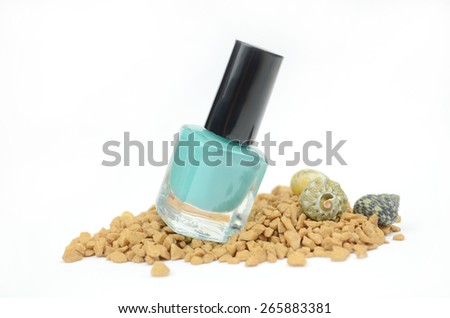 turquoise nail polish