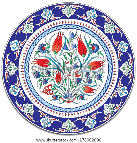 series of patterns designed by taking advantage of the former Ottoman series of patterns designed by taking advantage of the former Ottoman