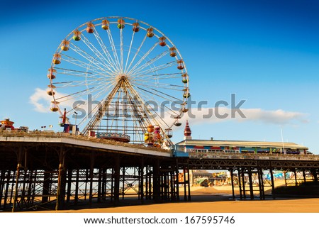 Blackpool Central Pier Ferris Wheel