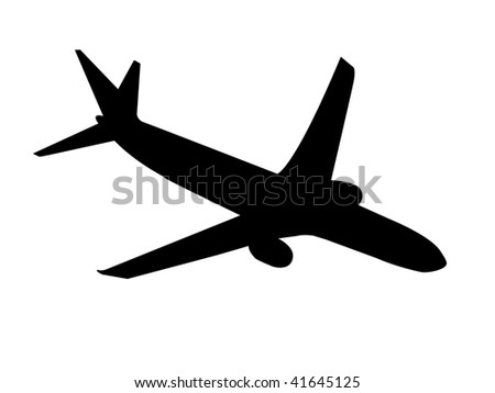 Jet Plane Silhouette