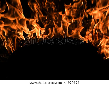 flames wallpaper. stock photo : Red Fire Flames