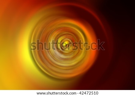 Solar Power Energy Vortex from Sun or Nova in outer space background.