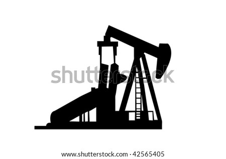 oil well. stock vector : Oil Well