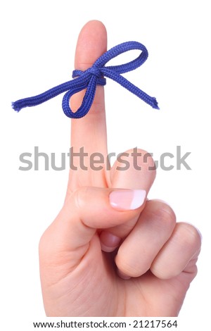 Reminder String Finger
