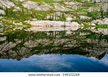 Legend Lake Mirror Reflection
