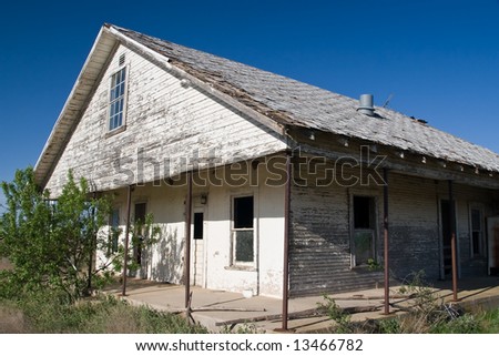 Abandoned House on Texas Farm
