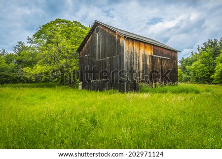 Old Barn Along Valley Trail