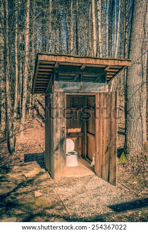 Back Country Outhouse #1 - (Warming Filter Applied)