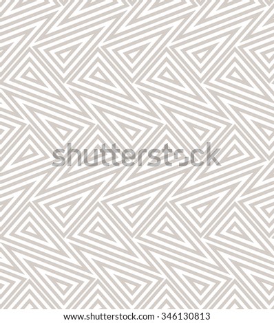 The geometric pattern with lines, stripes. Seamless background. Beige and white texture