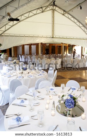 stock photo Wedding Banquet Tables