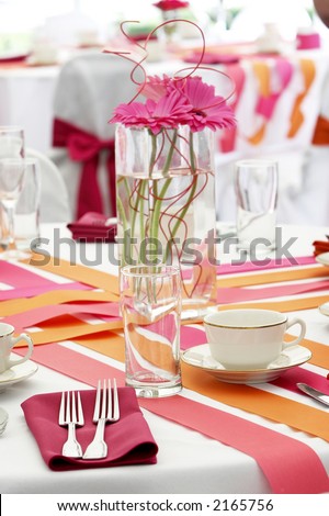 White Wedding Table Settings. hip wedding table settings