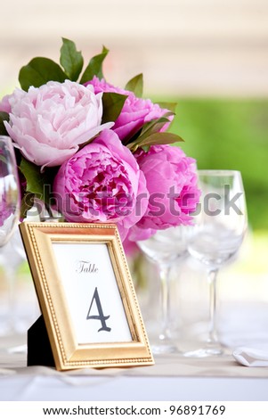 Wedding Table Decoration - Series