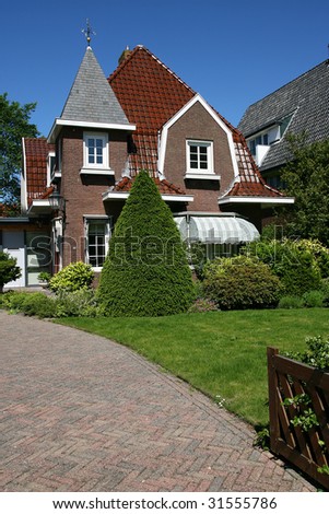 House in a rich neighborhood in Leeuwarden(Holland)