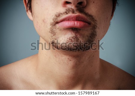 Young man with goatee