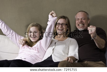 Family happy for winning