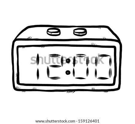 Vector Images, Illustrations and Cliparts: digital alarm ...
