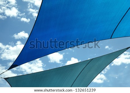 Shade Sail Color Blue