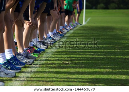 Start Of Children\'S Running Race