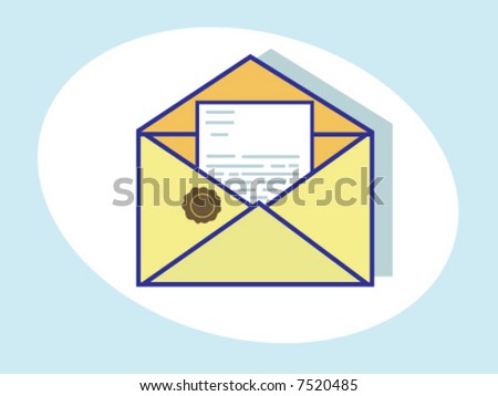 letter envelope format. letter envelope-format