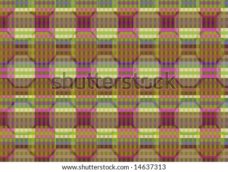 A textured weave background with a blend of spring colors and earth tones
