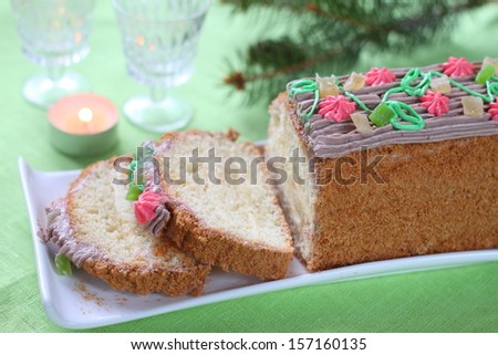 Russian Fairy Tale Christmas cake