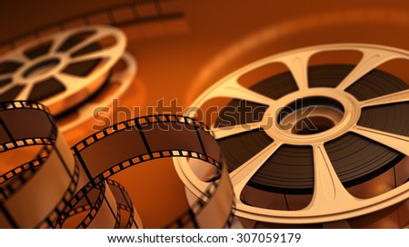 reel with tape
