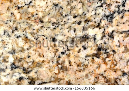 Detailed close up of granite counter top, for backgrounds, textures and layers.