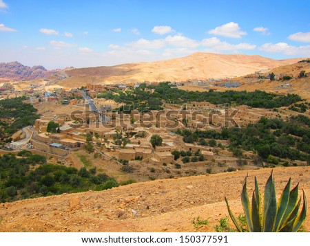 View of Jordan valley
