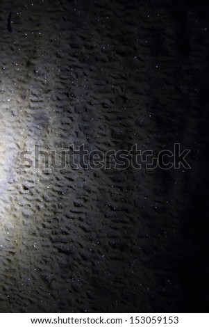 Surface of cave wall