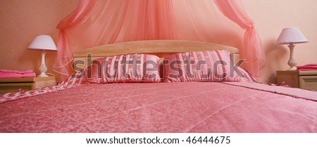 married pink bedroom