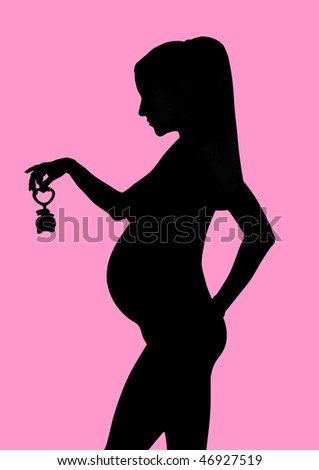 pregnant woman. stock photo : pregnant woman