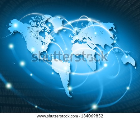 connected world - USA