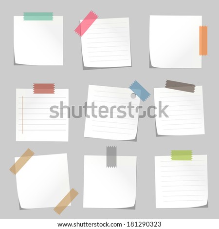 Sticks note paper