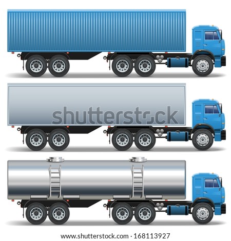 Vector Trailer Icons Vector Trailer Icons