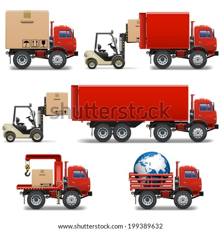 Vector Shipment Icons Set 34 Vector Shipment Icons Set 34