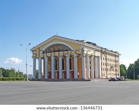 Petrozavodsk. Musical theater and Russian drama theater of the Republic of Karelia