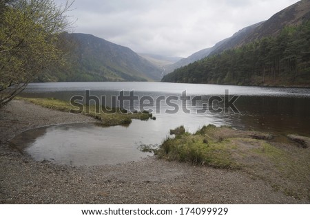The Lower Lake at Glendalough  in County Wicklow, Ireland