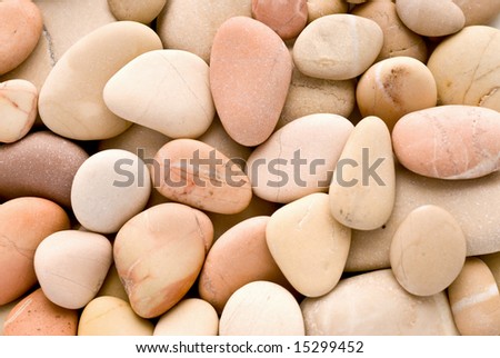warm pebbles texture