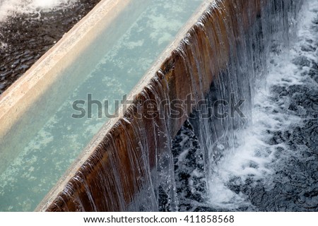 Water overflow from gutter
