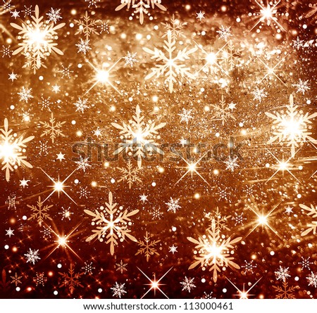 Christmas Stars Background Stock Photo 113000461 : Shutterstock