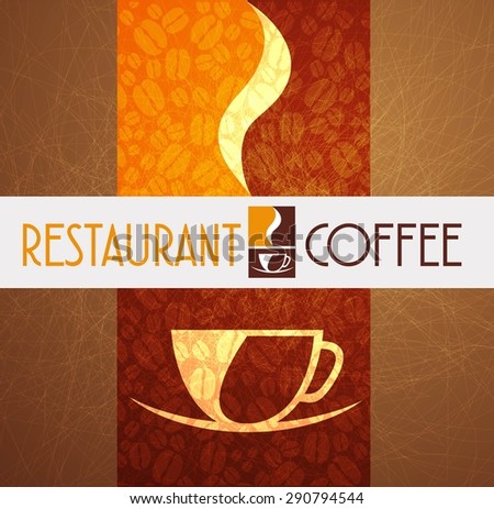 Logo Coffee Menu Restaurant Concept