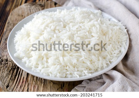 Boiled Basmati rice