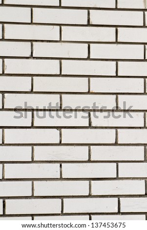 Laid-silicate brick wall.