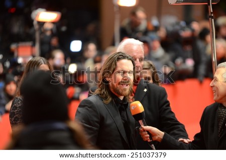 BERLIN - GERMANY - FEBRUARY 8: Christian Bale at the 65rd Annual Berlinale International Film Festival \