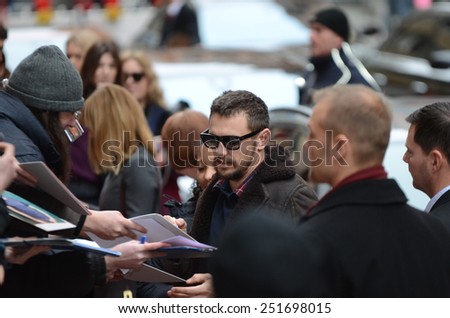BERLIN - GERMANY - FEBRUARY 10: James Franco at the 65rd Annual Berlinale International Film Festival 